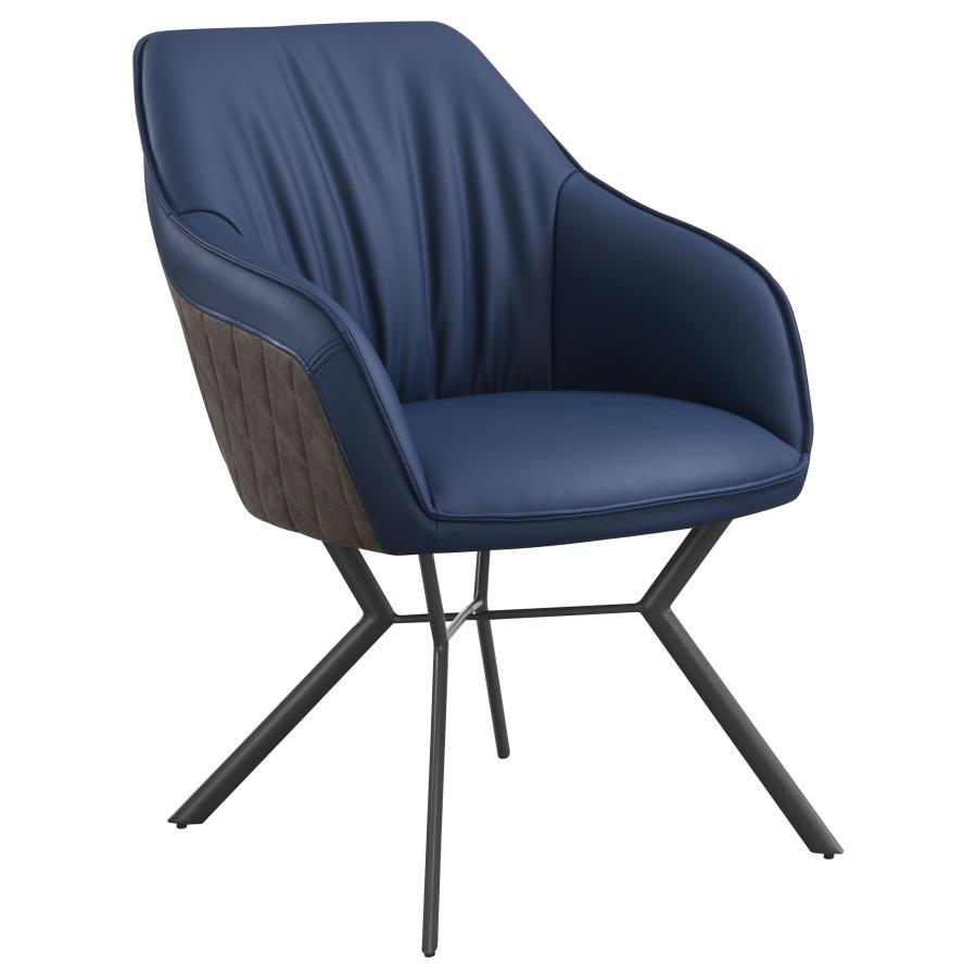 Mayer Blue Arm Chair