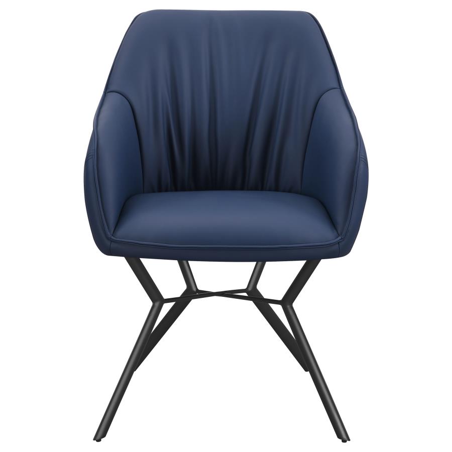 Mayer Blue Arm Chair