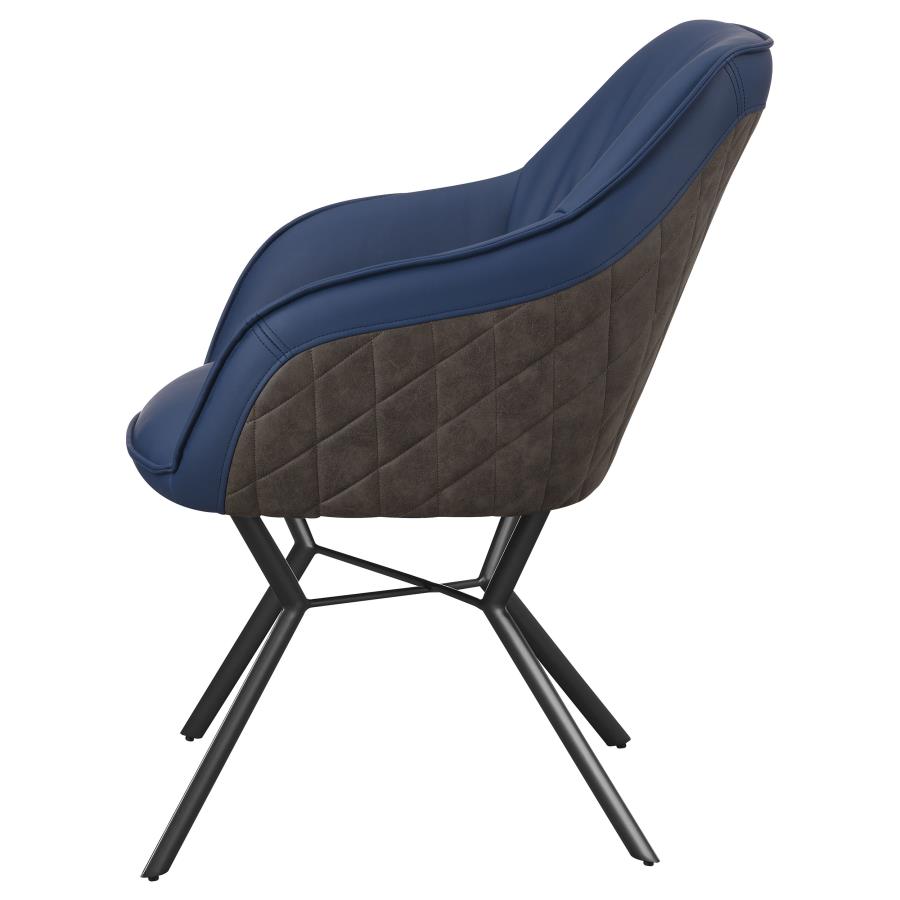 Mayer Blue Arm Chair