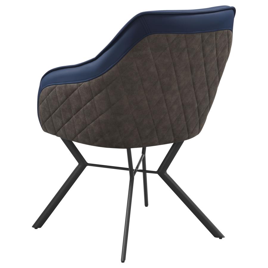 Mayer Blue Arm Chair