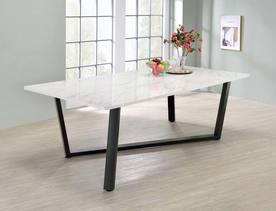 Mayer White Dining Table