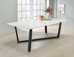 Mayer White Dining Table