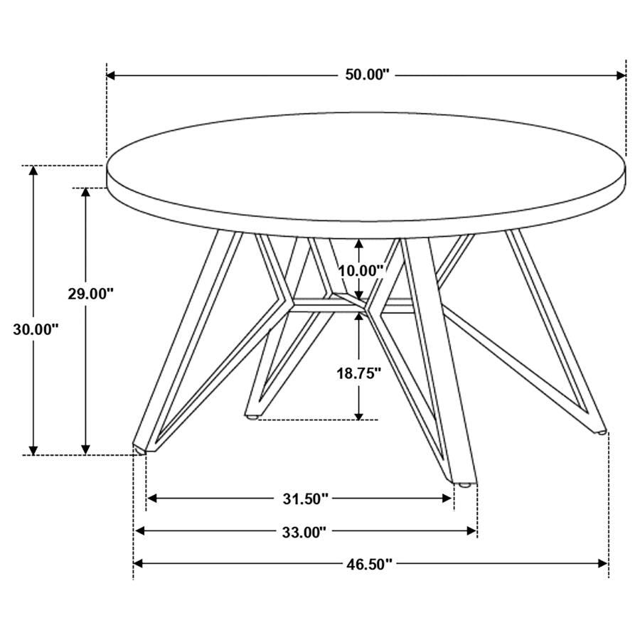Neil Grey Dining Table