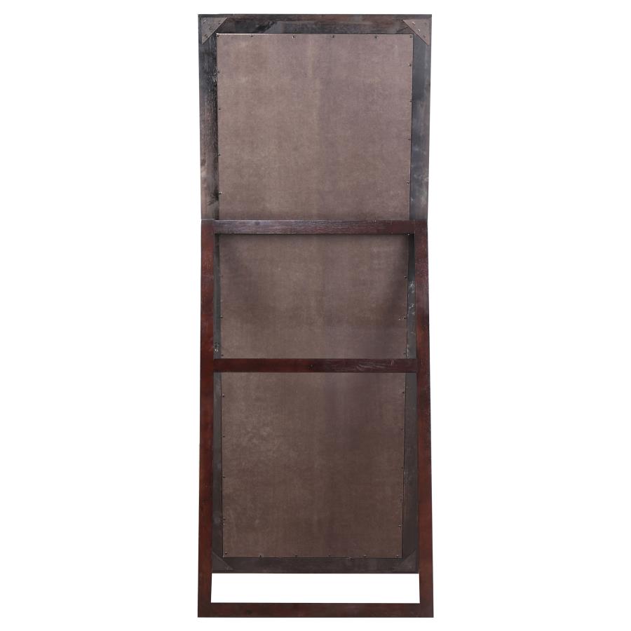 Phoenix Brown Standing Mirror