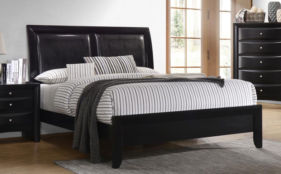 Briana Black Eastern King Bed