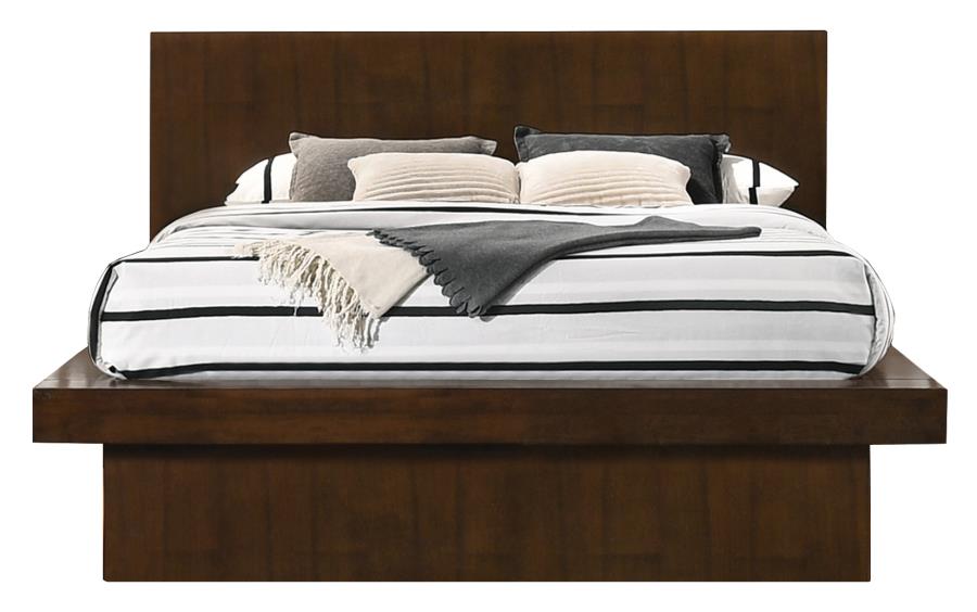 Jessica Brown Queen Bed 5 Pc Set