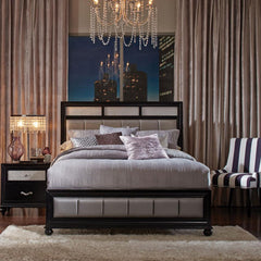 Barzini Black Eastern King Bed