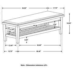 Franco Brown Bench