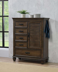 Franco Brown Door Chest