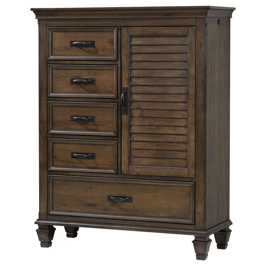 Franco Brown Door Chest