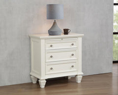 Sandy Beach Ivory Nightstand