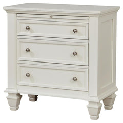 Sandy Beach Ivory Nightstand