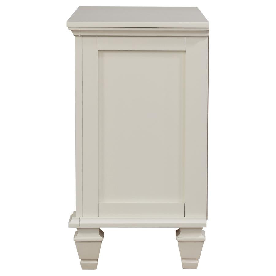 Sandy Beach Ivory Nightstand