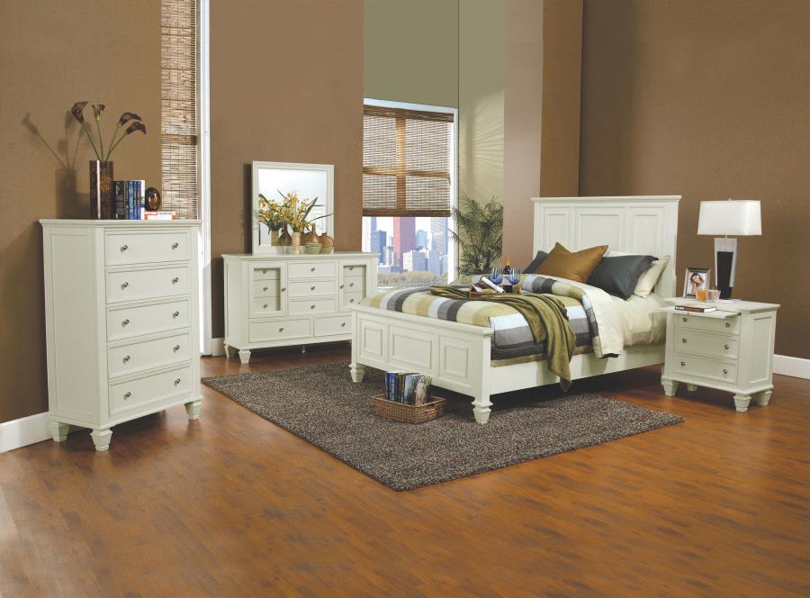 Sandy Beach Ivory Nightstand