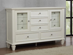 Sandy Beach Ivory Dresser