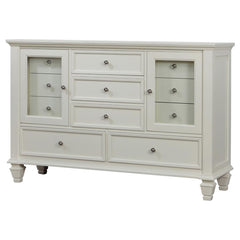 Sandy Beach Ivory Dresser