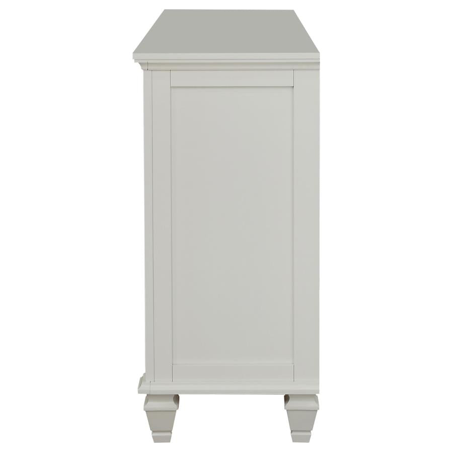Sandy Beach Ivory Dresser