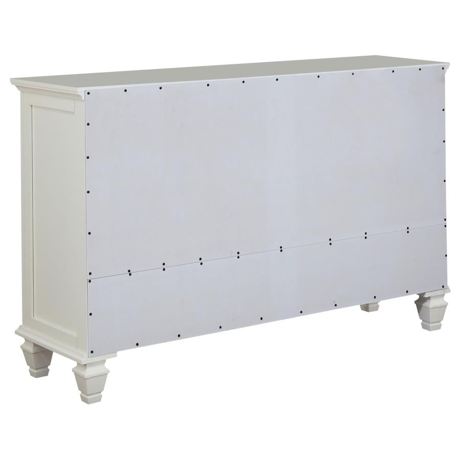 Sandy Beach Ivory Dresser