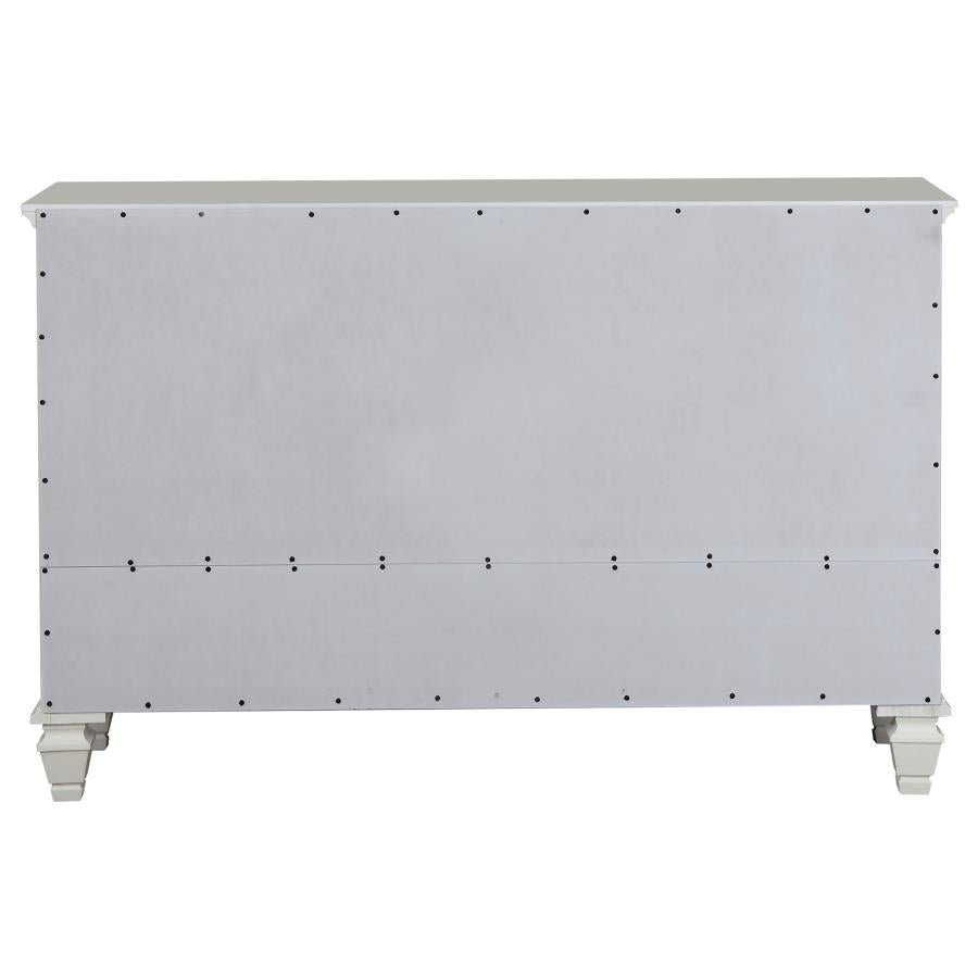 Sandy Beach Ivory Dresser