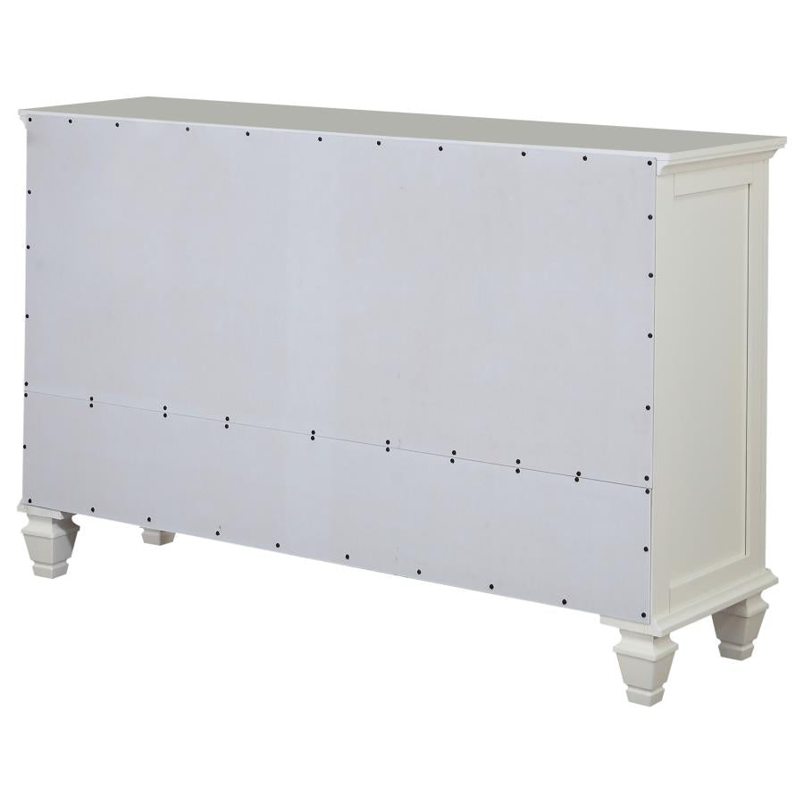 Sandy Beach Ivory Dresser