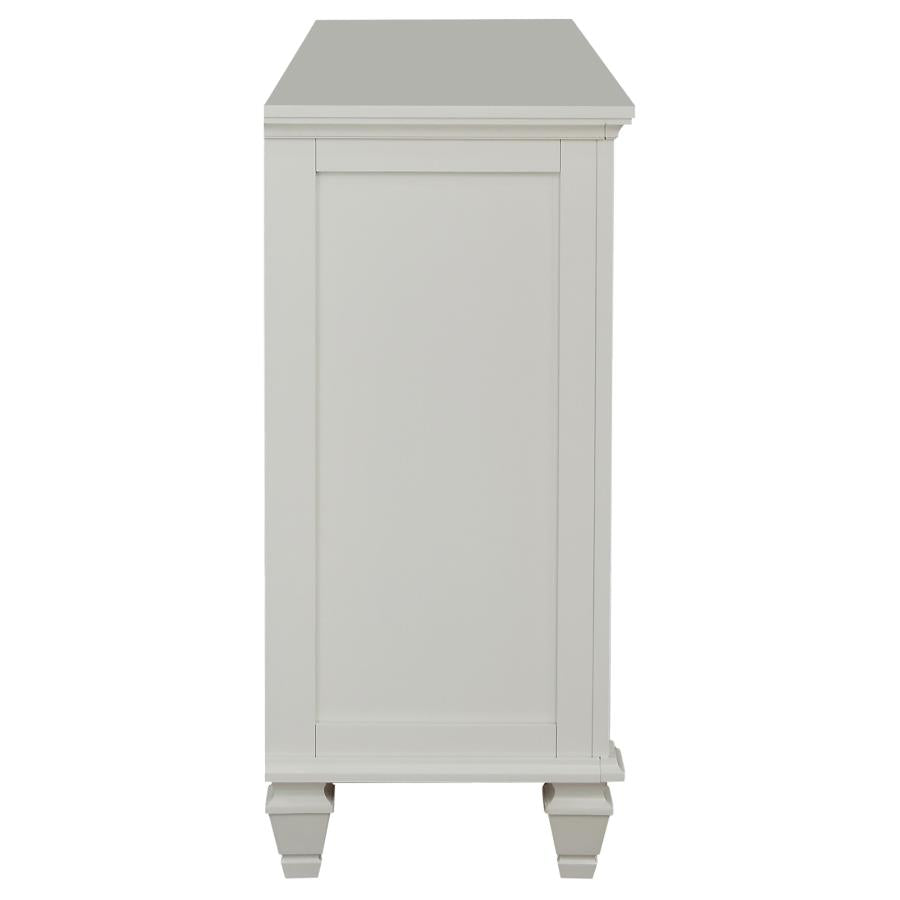 Sandy Beach Ivory Dresser