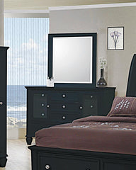 Sandy Beach Black Dresser