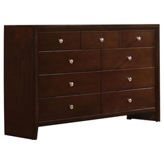Serenity Brown Full Bed 4 Pc Set