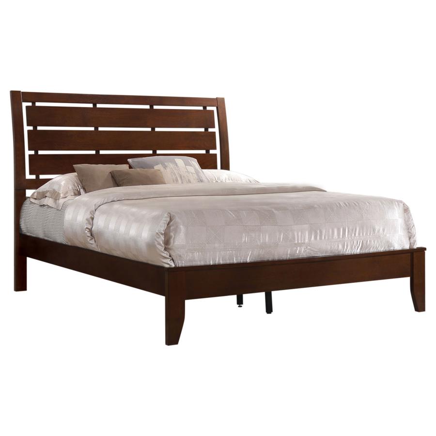 Serenity Brown Queen Bed