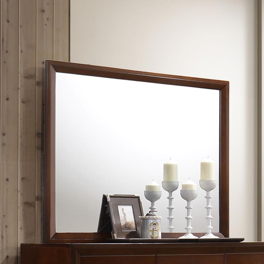 Serenity Brown Dresser Mirror