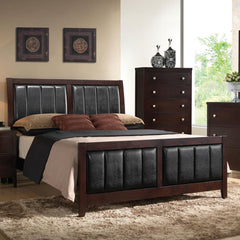 Carlton Brown Eastern King Bed