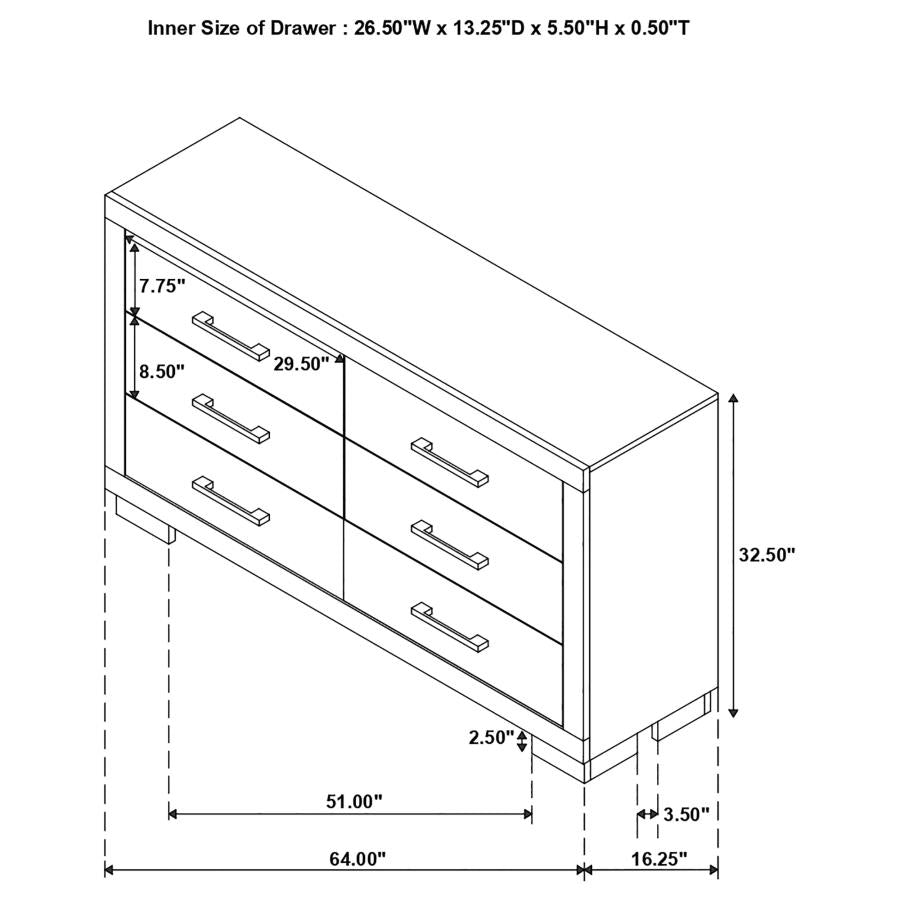 Jessica White Dresser