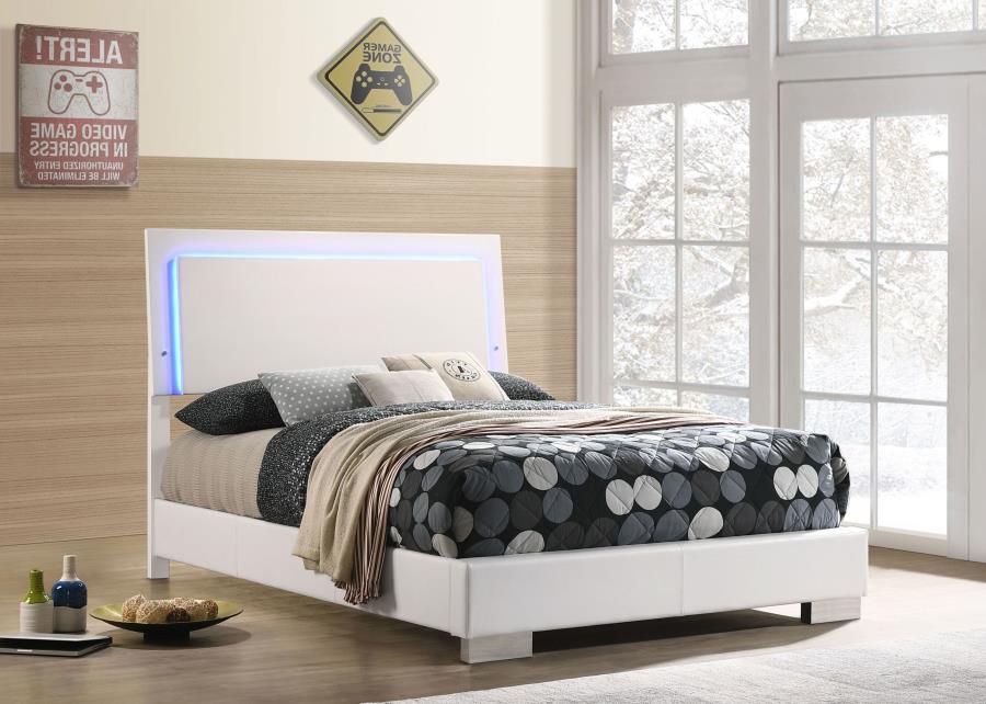 Felicity White Full Bed