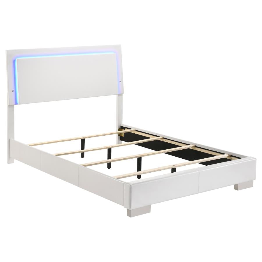 Felicity White Full Bed