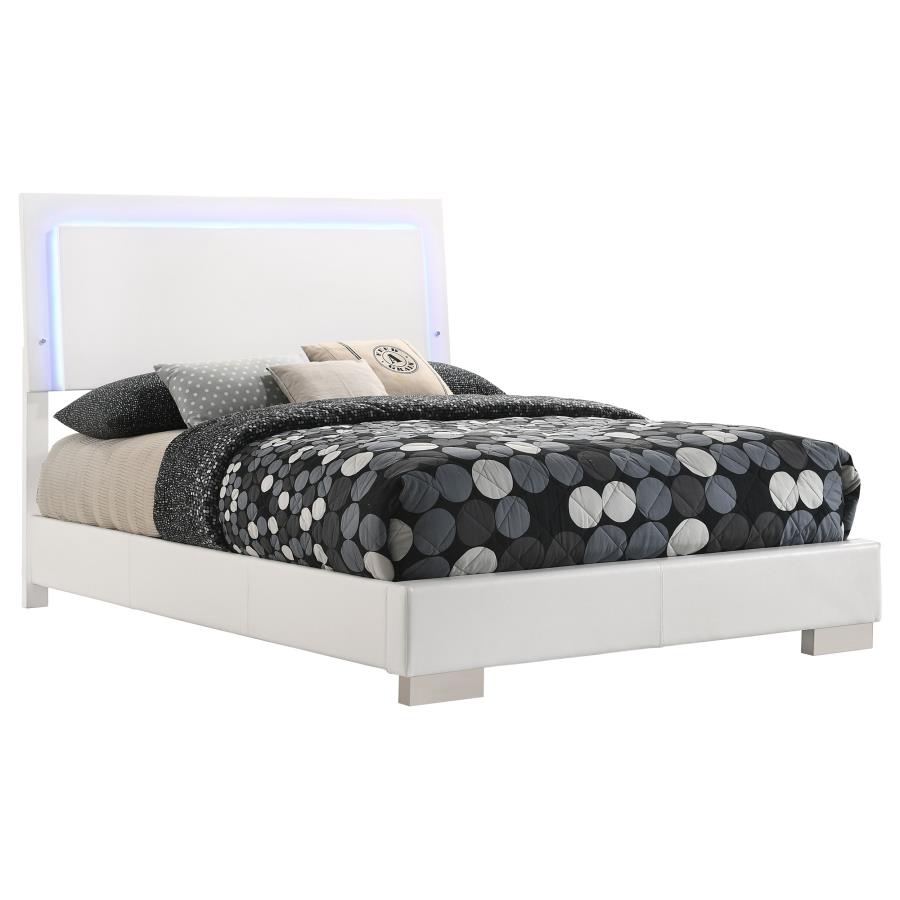 Felicity White Full Bed