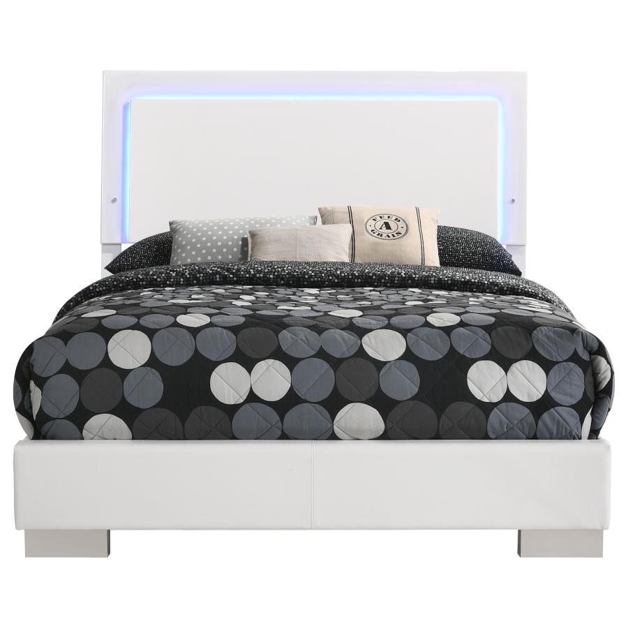Felicity White Full Bed