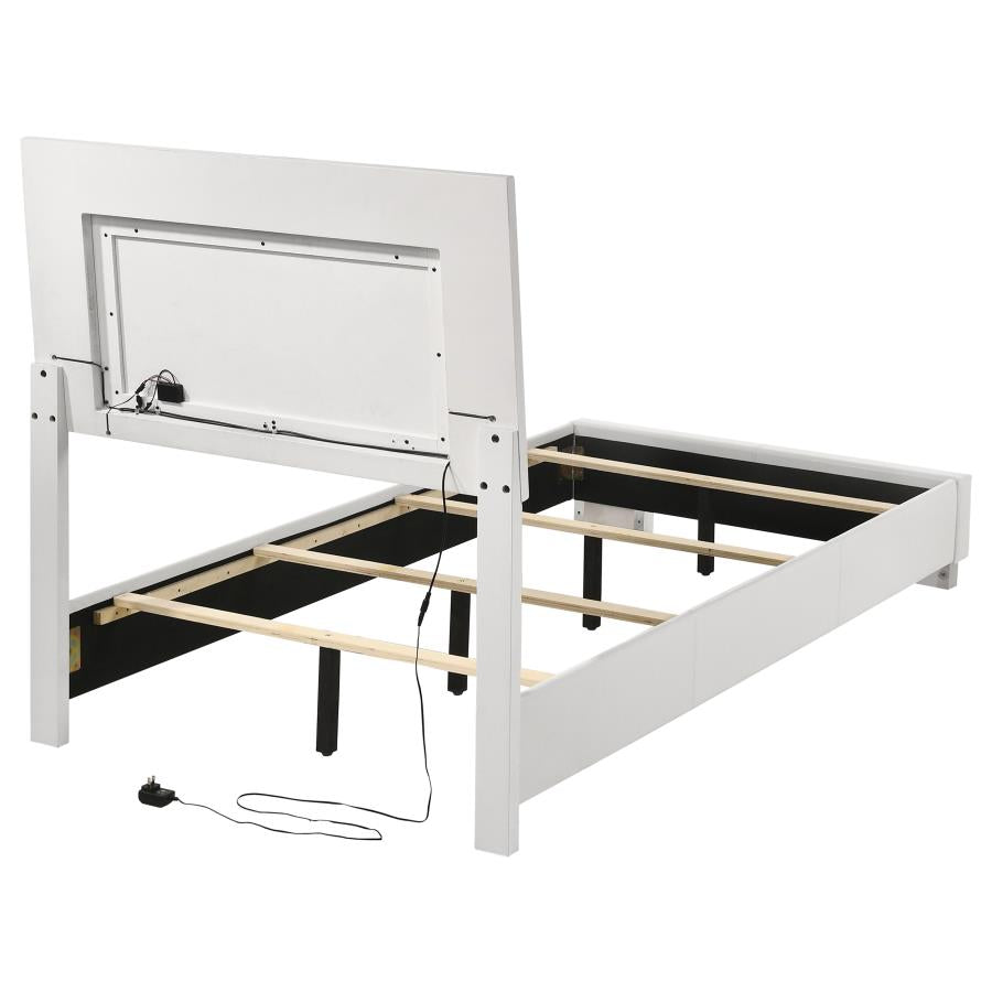 Felicity White Twin Bed