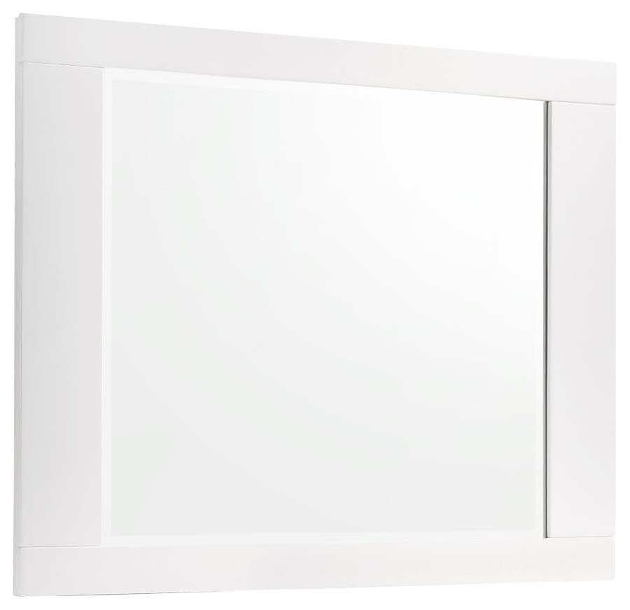 Felicity White Dresser Mirror