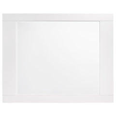 Felicity White Dresser Mirror