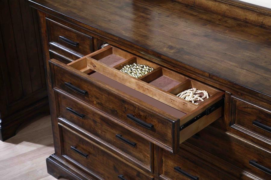 Elk Grove Brown Dresser