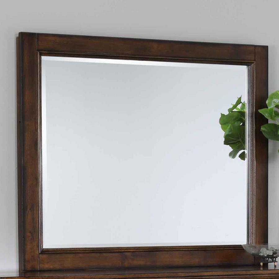 Elk Grove Brown Dresser Mirror