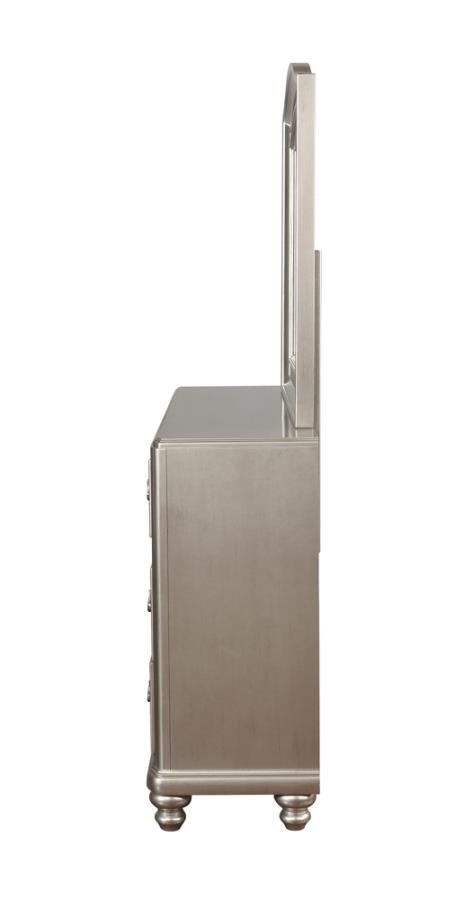 Bling Game Silver Dresser Mirror