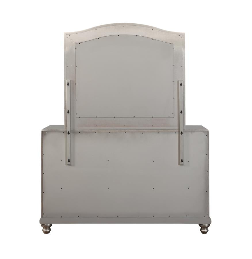 Bling Game Silver Dresser Mirror