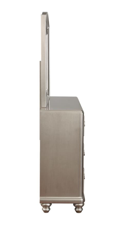 Bling Game Silver Dresser Mirror