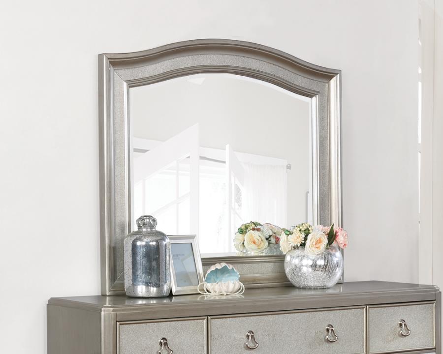 Bling Game Silver Dresser Mirror