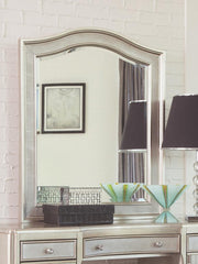Bling Game Silver Vanity Mirror