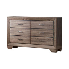 Kauffman Brown Queen Bed 5 Pc Set