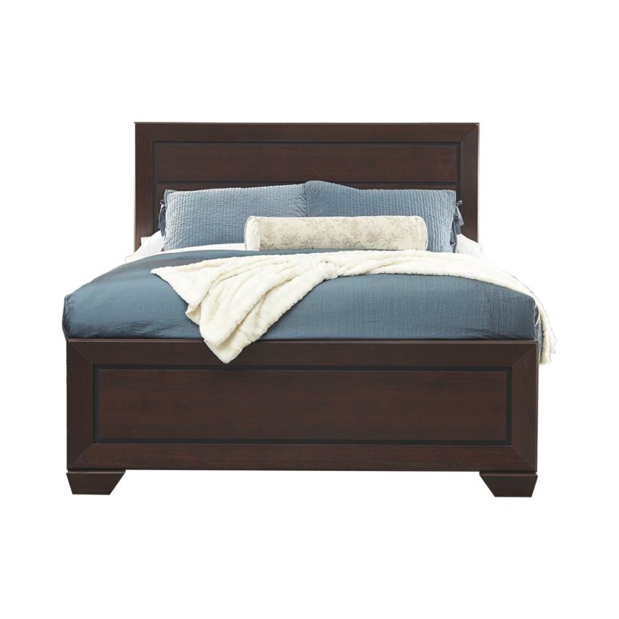 Kauffman Brown Eastern King Bed