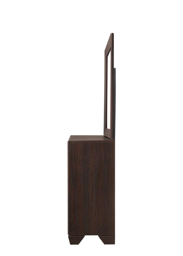 Kauffman Brown Dresser Mirror