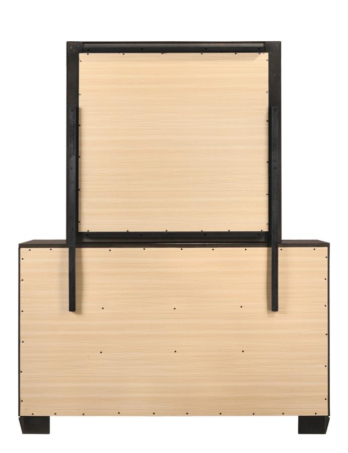 Kauffman Brown Dresser Mirror