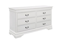 Louis Philippe White Dresser